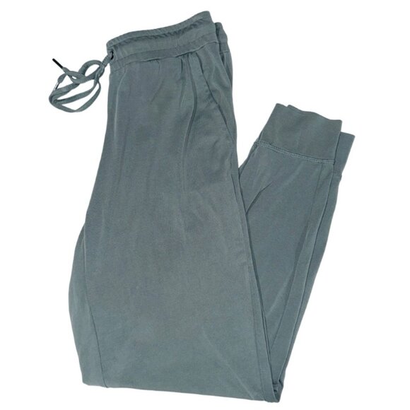 Brand New Crosby Lightweight Dark Sage Green Modal Joggers Pants - Picture 4 of 8